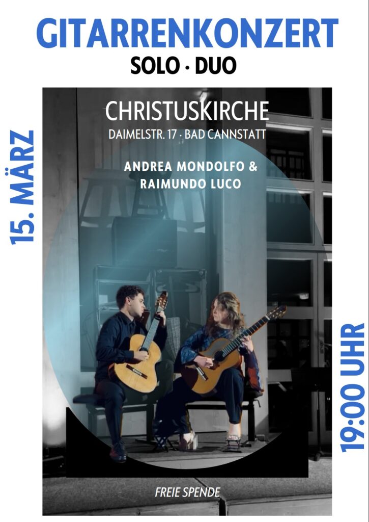 Flyer Gitarrenkonzert